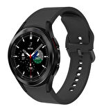 Galaxy Watch 4 Classic 42mm KRD-50 Uyumlu Zore Kordon-Siyah