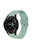 Galaxy Watch 4 44mm Krd-50 Uyumlu Kordon Gri