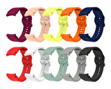 Galaxy Watch 4 Classic 46mm KRD-50 Uyumlu Zore Kordon-Açık Yeşil