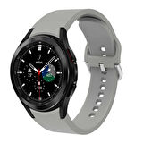 Galaxy Watch 4 44mm KRD-50 Uyumlu Zore Kordon-Gri