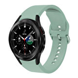 Galaxy Watch 4 Classic 42mm KRD-50 Uyumlu Zore Kordon-Beyaz