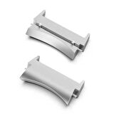 Galaxy Watch 4 Classic 42mm 20mm Metal Kordon Dönüştürücü CLO- Siyah