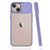 iPhone 13 Mini Uyumlu Zore LNSM-i Kılıf-Lila
