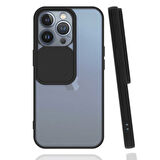 iPhone 13 Pro Uyumlu Zore LNSM-i Kılıf-Siyah