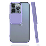 iPhone 13 Pro Uyumlu Zore LNSM-i Kılıf-Lila