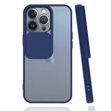 iPhone 13 Pro Uyumlu Zore LNSM-i Kılıf-Lacivert