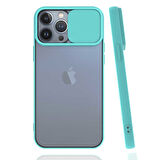 iPhone 13 Pro Max Uyumlu Zore LNSM-i Kılıf-Turkuaz