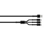 Kırmızı LC93 3 in 1 Usb Kablo-Zore