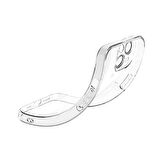 iPhone 13 Uyumlu Zore Fizy Kapak-Renksiz