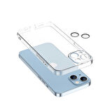 iPhone 13 Uyumlu Zore Fizy Kılıf-Renksiz