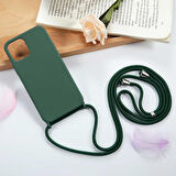 iPhone 13 Pro Max Uyumlu Zore Ropi Kapak-Siyah