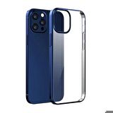 iPhone 13 Uyumlu Zore Pixel Kapak-Gümüş