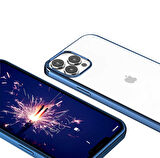 iPhone 13 Pro Uyumlu Zore Pixel Kılıf-Mavi