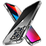 iPhone 13 Pro Uyumlu Zore Forst Kılıf-Renksiz