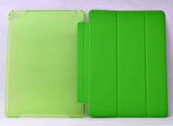 Galaxy Tab 3 Lite 7.0 T110  Uyumlu ​MKST Smart Cover Standlı 1-1 Kılıf-Kırmızı