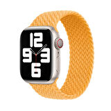 Watch Ultra 49mm Kordon Uyumlu KRD-32 Small Strap Kayış CLO- Sarı