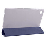 Galaxy Tab A8 10.5 SM-X200 (2021)  Uyumlu ​HLP Smart Cover Standlı 1-1 Kılıf-Lacivert