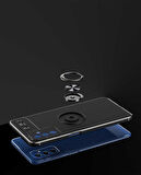 Galaxy M52 Uyumlu Zore Ravel Silikon Kapak-Mavi
