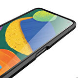 Galaxy A03S Uyumlu Zore Niss Silikon Kapak-Siyah