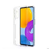 Galaxy M52 Uyumlu Zore Kamera Korumalı Süper Silikon Kapak-Renksiz