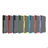 Galaxy A04S Uyumlu Zore Parfe Kapak-Mor