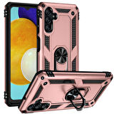 Galaxy A04S Uyumlu Zore Vega Kapak-Rose Gold