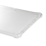 iPad 9.7 2018 (6.Nesil) - Uyumlu Uyumlu ​EFFX Tablet Nitro Anti Shock Silikon Kapak-Renksiz