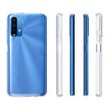 Xiaomi Redmi 9T Kılıf Zore Süper Silikon Kapak-Renksiz