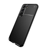 Galaxy S22 Uyumlu Zore Negro Silikon Kapak-Siyah
