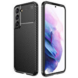 Galaxy S22 Plus Uyumlu Zore Negro Silikon Kapak-Siyah