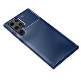 Galaxy S22 Ultra Uyumlu Zore Negro Silikon Kılıf-Lacivert
