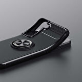 Galaxy S22 Plus Uyumlu Zore Ravel Silikon Kapak-Mavi