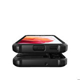 Galaxy S22 Plus Uyumlu Zore Crash Silikon Kapak-Mavi