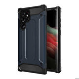 Galaxy S22 Ultra Uyumlu Zore Crash Silikon Kapak-Gri