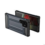 Galaxy S22 Ultra Uyumlu Zore Crash Silikon Kapak-Gri
