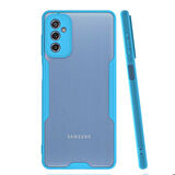 Galaxy M52 Uyumlu Zore Parfe Kapak-Mavi