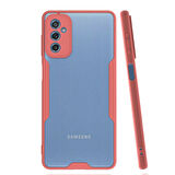 Galaxy M52 Uyumlu Zore Parfe Kapak-Pembe