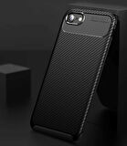 iPhone SE 2022 Uyumlu Zore Negro Silikon Kılıf-Siyah
