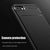 iPhone SE 2022 Uyumlu Zore Negro Silikon Kapak-Kahverengi