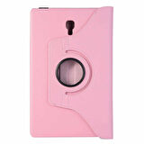 Galaxy Tab A T590  Uyumlu ​MXSP Dönebilen Standlı Kılıf-Pembe Açık