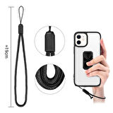 iPhone 12 Uyumlu Zore V-Bax Kılıf-Siyah