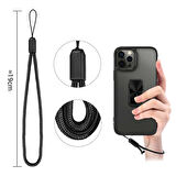 iPhone 12 Pro Max Uyumlu Zore V-Bax Kapak-Siyah