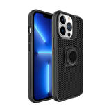 iPhone 13 Pro Max Uyumlu Zore Timo Kılıf-Siyah