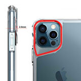 iPhone 12 Pro Max Uyumlu Zore T-Max Kılıf-Renksiz