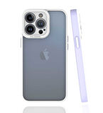 iPhone 13 Pro Uyumlu Zore Mima Kılıf-Lila