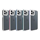 iPhone 12 Pro Uyumlu Zore Mima Kapak-Mürdüm