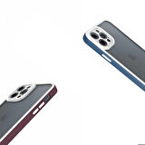 iPhone 12 Pro Uyumlu Zore Mima Kapak-Mürdüm