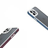 iPhone 12 Pro Uyumlu Zore Mima Kılıf-Mürdüm