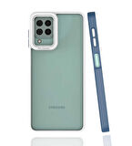 Galaxy A22 4G Uyumlu Zore Mima Kapak-Lacivert