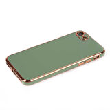 iPhone SE 2022 Uyumlu Zore Bark Kılıf-Rose Gold